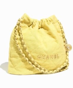 CHANEL 22 Small Handbag [Yellow] 💛（1 ：1 Replica）