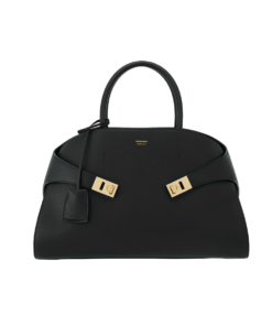 Ferragamo Hug handbag (M)[Black]🖤（1 ：1 Replica）