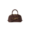 Miu Miu Aventure nappa Small leather top-handle bag [Briarwood]🤎（1 ：1 Replica）