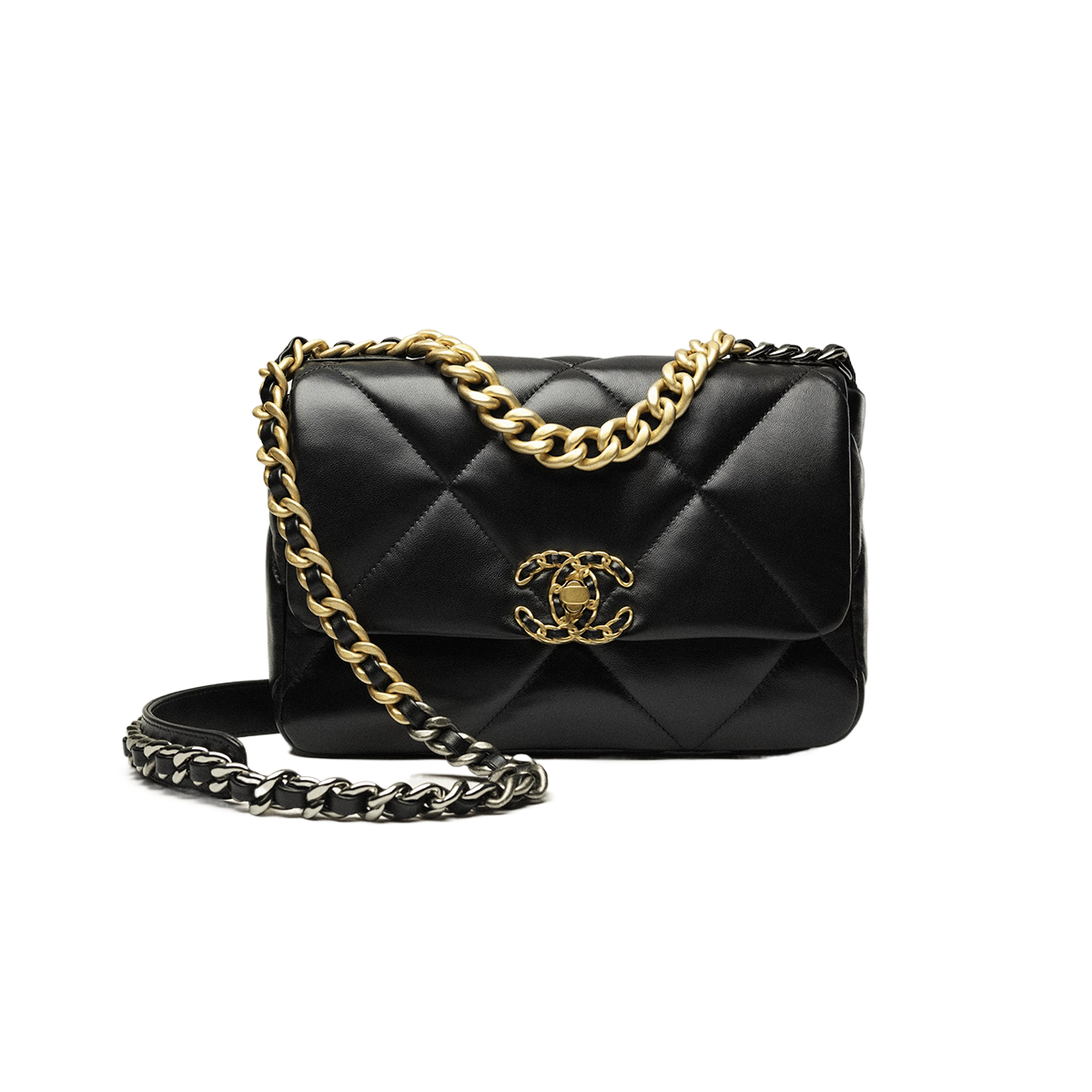 CHANEL 19 Handbag [Black]🖤（1 ：1 Replica）