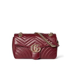 GG Marmont medium shoulder bag [RossoAncora]❤️（1 ：1 Replica）