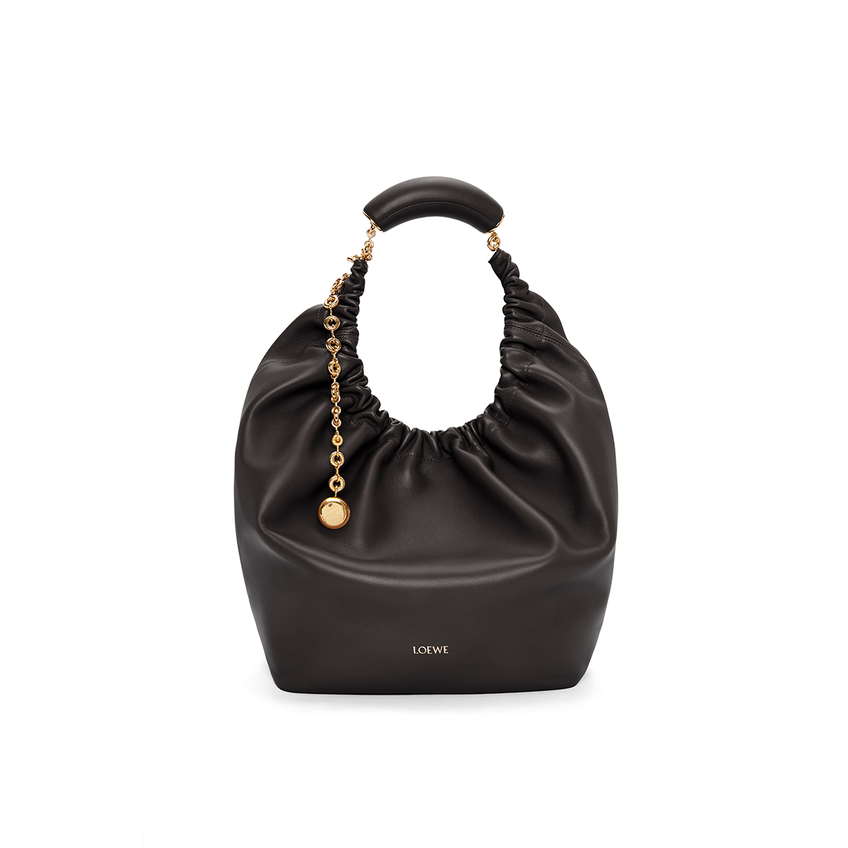 Loewe Medium Squeeze bag in mellow nappa lambskin [Black]🖤（1 ：1 Replica）