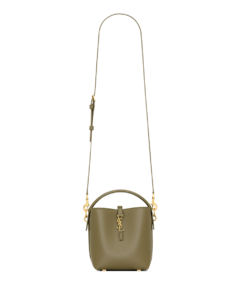 YSL le 37 mini in shiny leather [elmwood]💚（1 ：1 Replica）