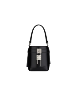 Givenchy Micro Shark Lock bucket bag in Box leather [Black]🖤（1 ：1 Replica）