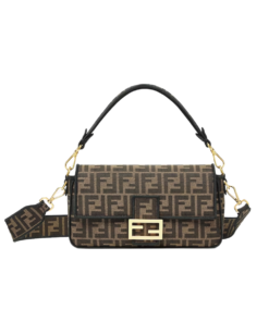Fendi Baguette FF jacquard fabric bag [Brown]🤎（1 ：1 Replica）
