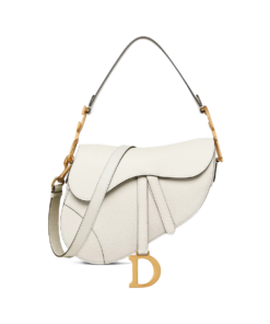 DIOR Saddle Bag with Strap  [White]🤍（1 ：1 Replica）