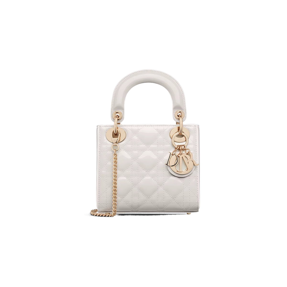 DIOR Mini Lady Dior Bag [White]🤍（1 ：1 Replica）