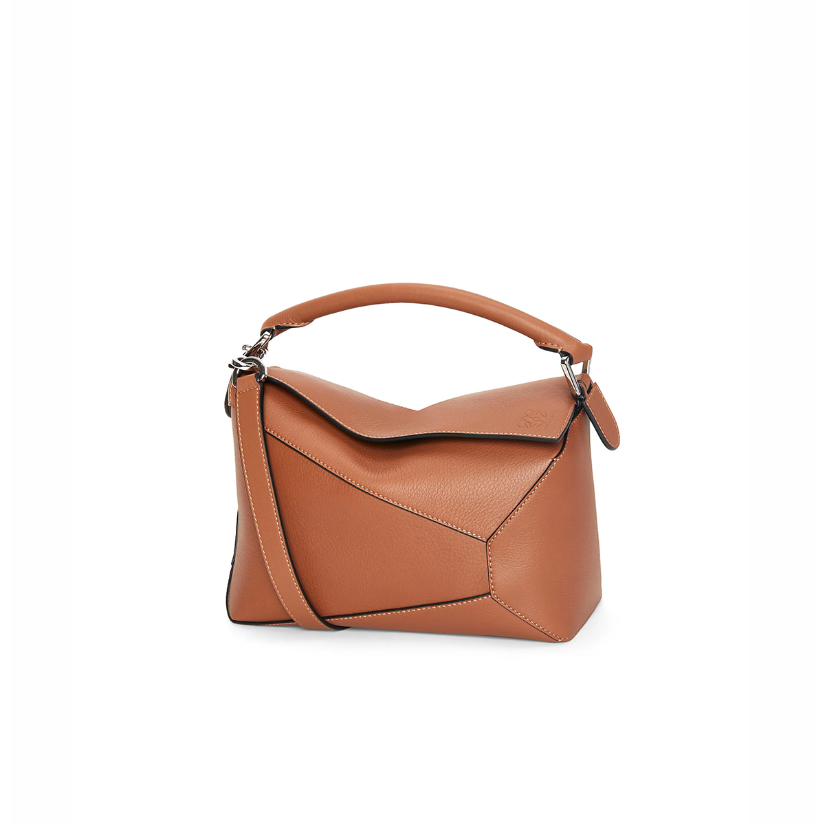 Loewe Small Puzzle bag in classic calfskin [Tan]🤎（1 ：1 Replica）