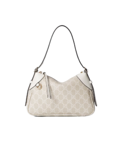 Gucci Emblem small shoulder bag [Beige/White]🤍（1 ：1 Replica）