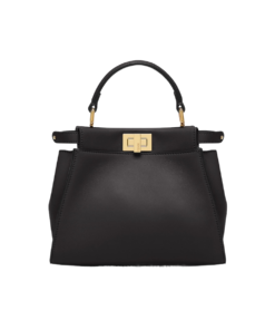 Fendi Peekaboo Mini leather bag [Black]🖤（1 ：1 Replica）