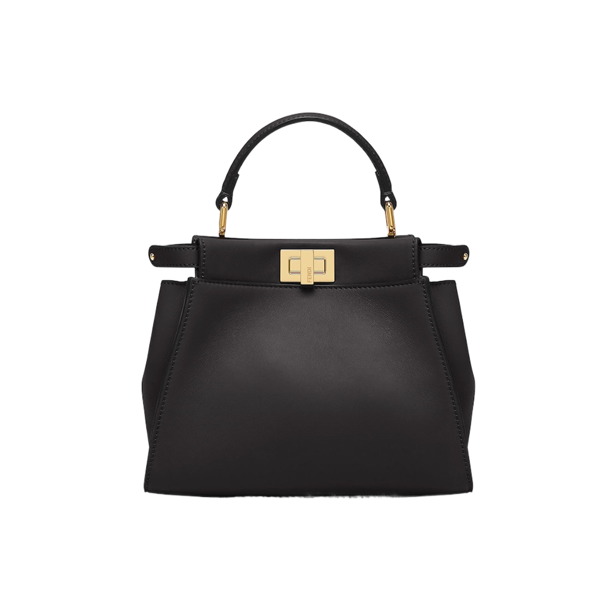 Fendi Peekaboo Mini leather bag [Black]🖤（1 ：1 Replica）