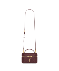 YSL gaby vanity bag in lambskin [RougeCabernet]🤎（1 ：1 Replica）