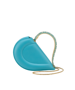 Bulgari Serpenti Cuore 1968 Top Handle [LightBlue]🖤（1 ：1 Replica）