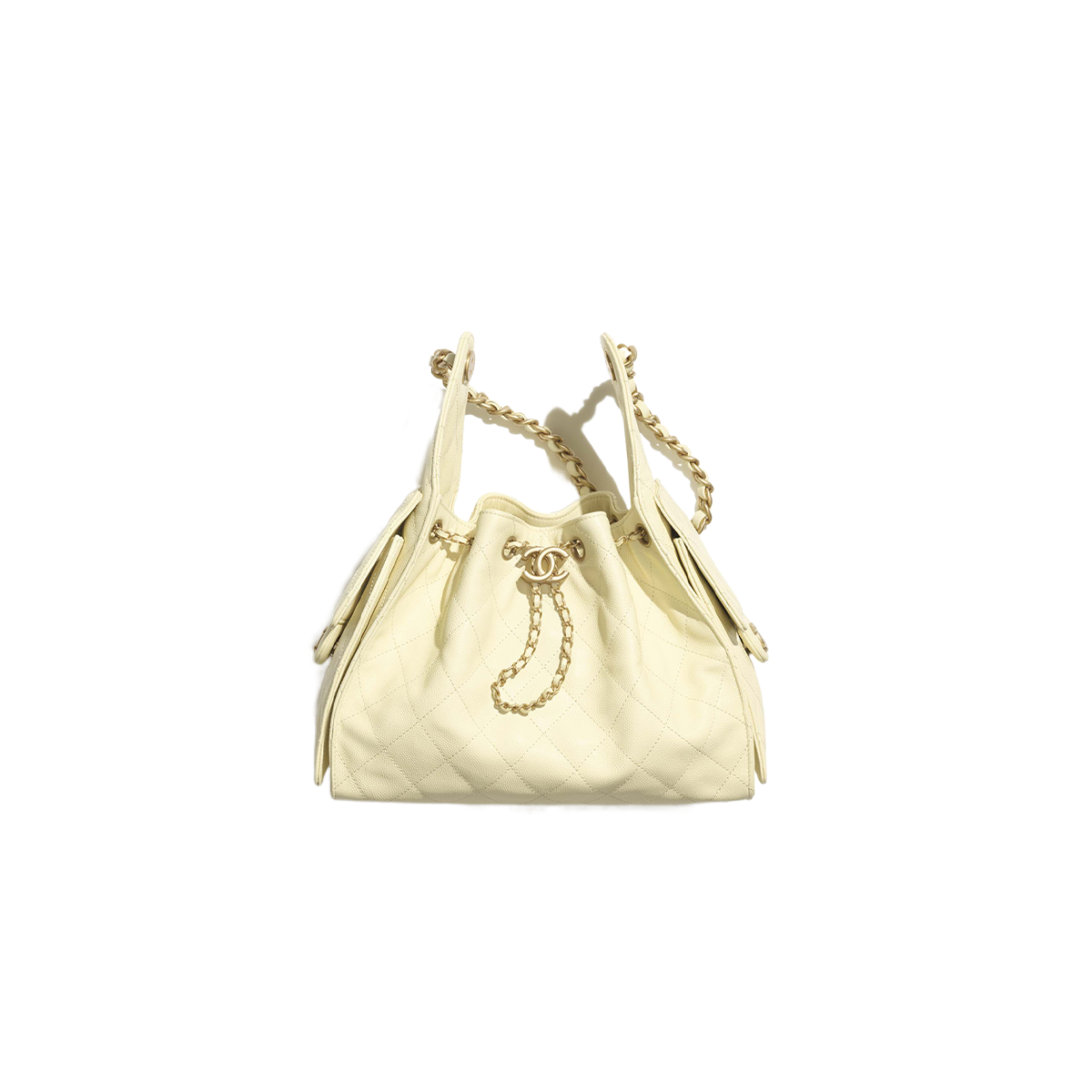 Chanel 25 Small Handbag [LightYellow]💛（1 ：1 Replica）